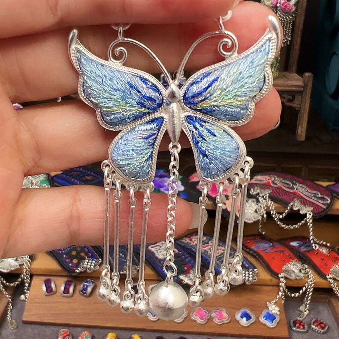 织绣手工刺绣工艺品