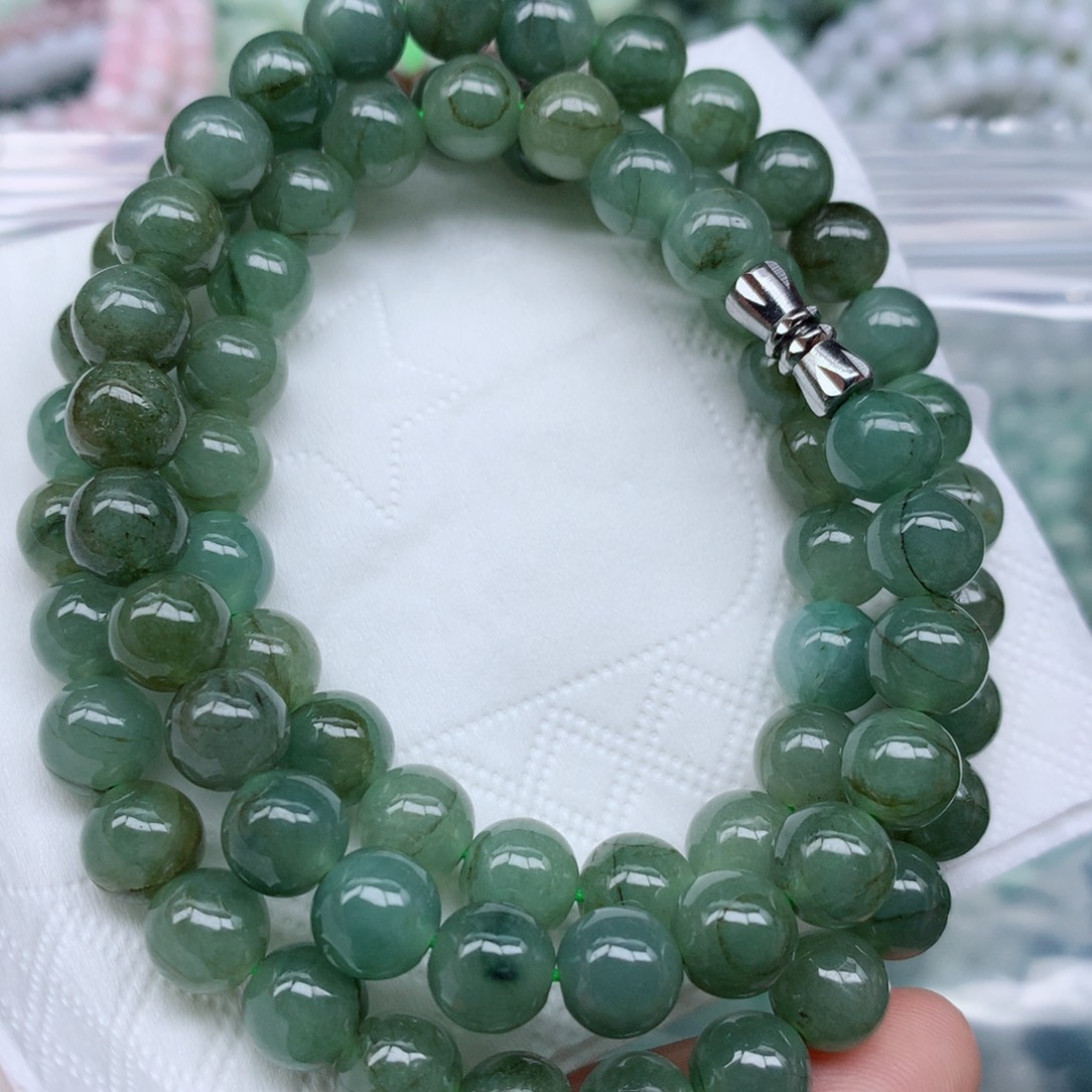 颈饰未镶嵌翡翠翡翠