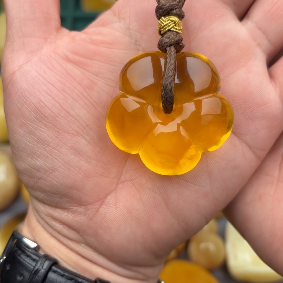 琥珀裸石未镶嵌纯天然蜜蜡