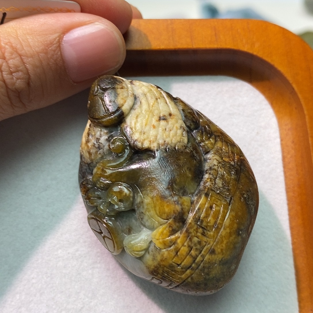 和田玉未镶嵌颈饰和田玉