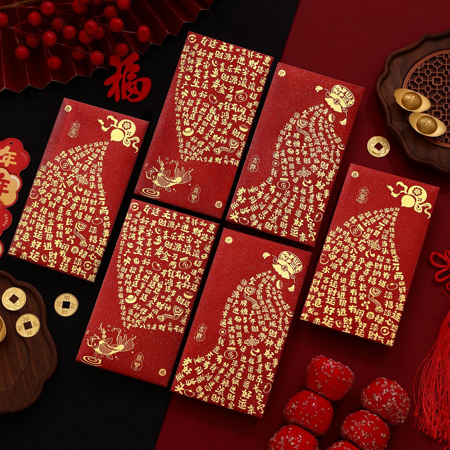 新年红包2026新款马年创意个性利是封春节过年马年大吉压岁钱包p