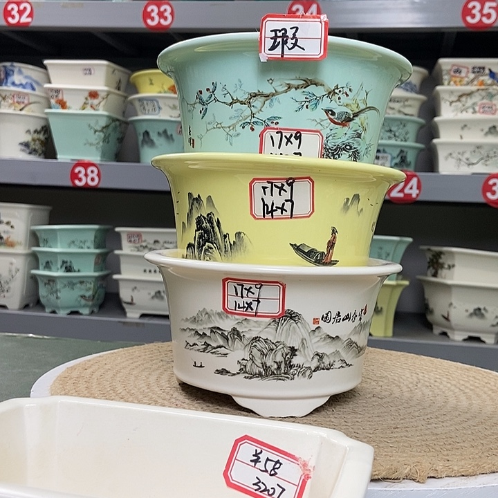 紫砂紫砂花盆2321