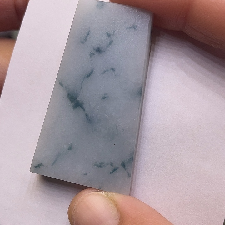 定制翡翠未镶嵌翡翠吊坠