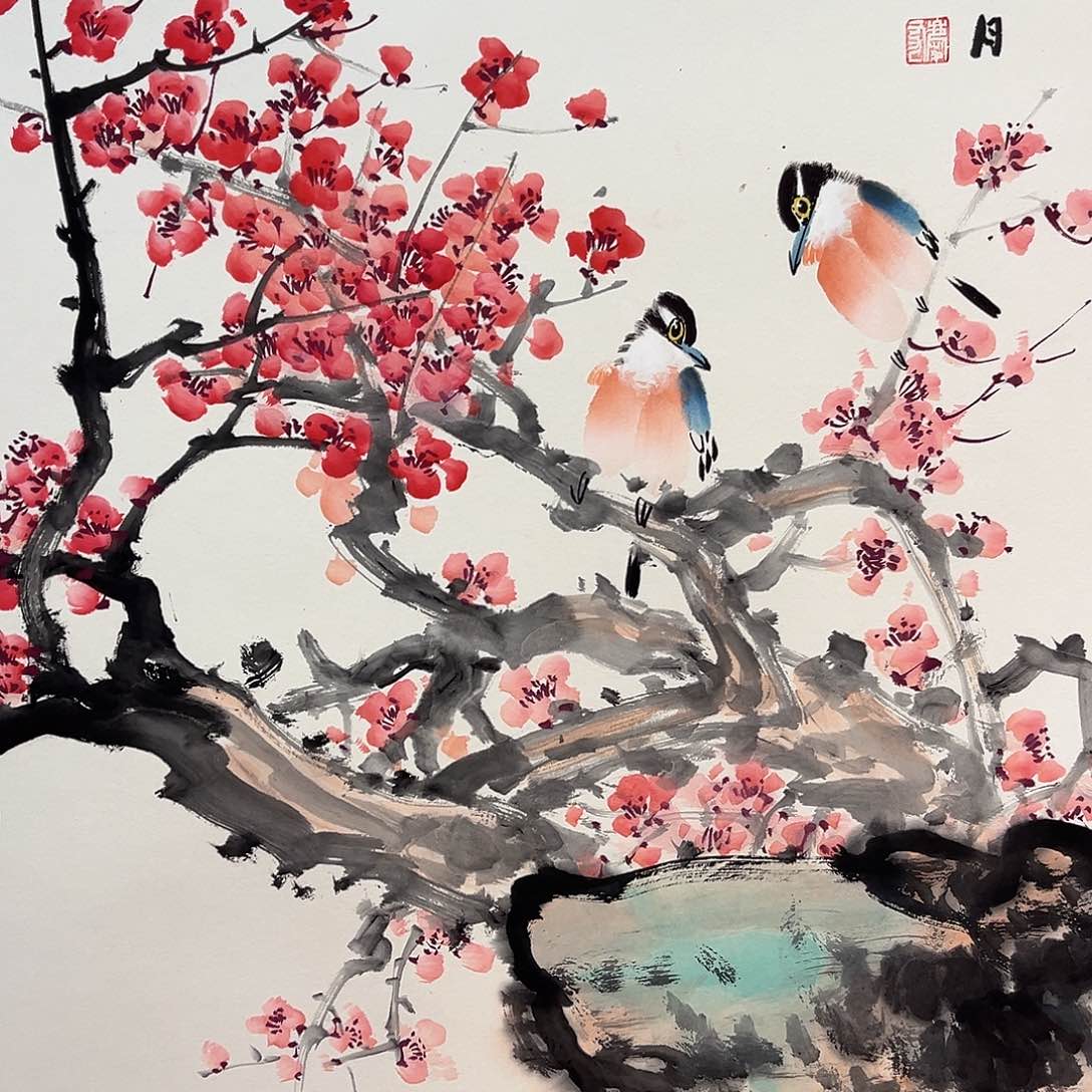 国画手绘作品国画作品