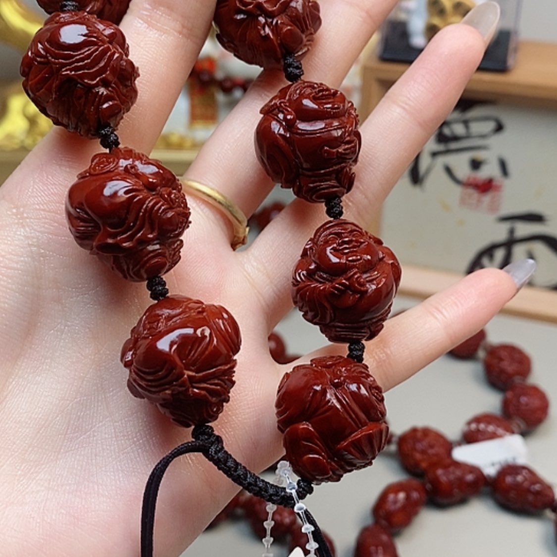 【闪购商品】橄榄核吊坠天**愿橄榄，