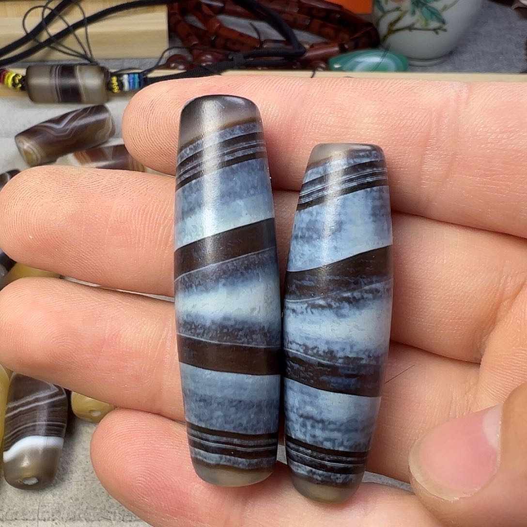 玛瑙/玉髓散珠宁****a