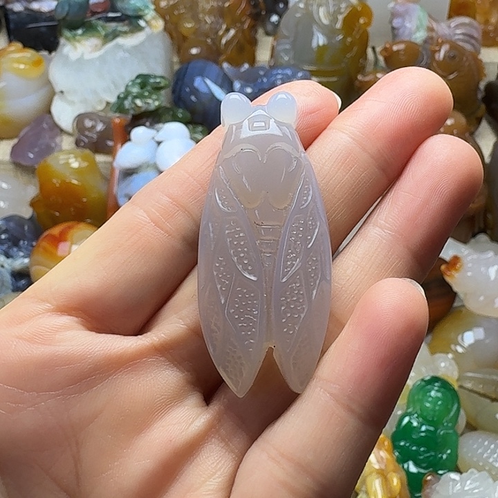 玛瑙/玉髓未镶嵌饰品