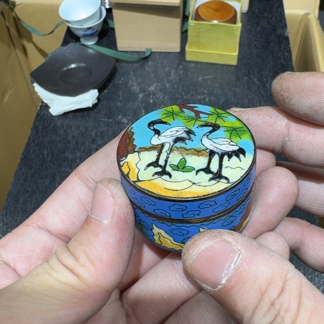 铜日本中古工艺品摆件