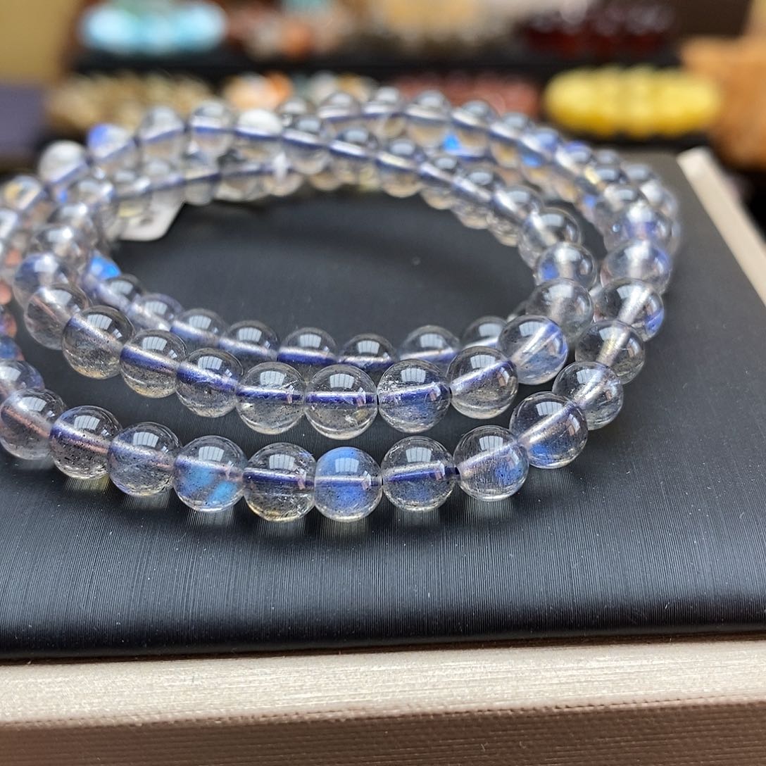 未镶嵌手链拉长石