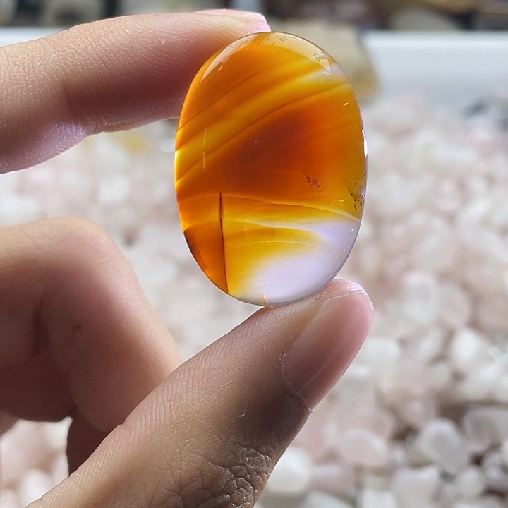 玛瑙/玉髓合金颈饰