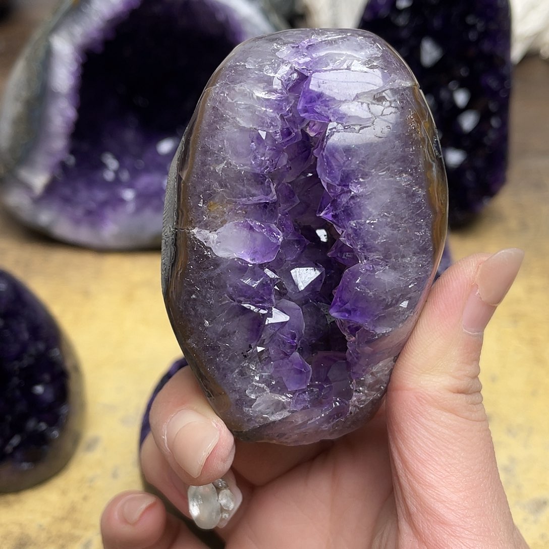 大型摆件（非配饰）紫晶未镶嵌