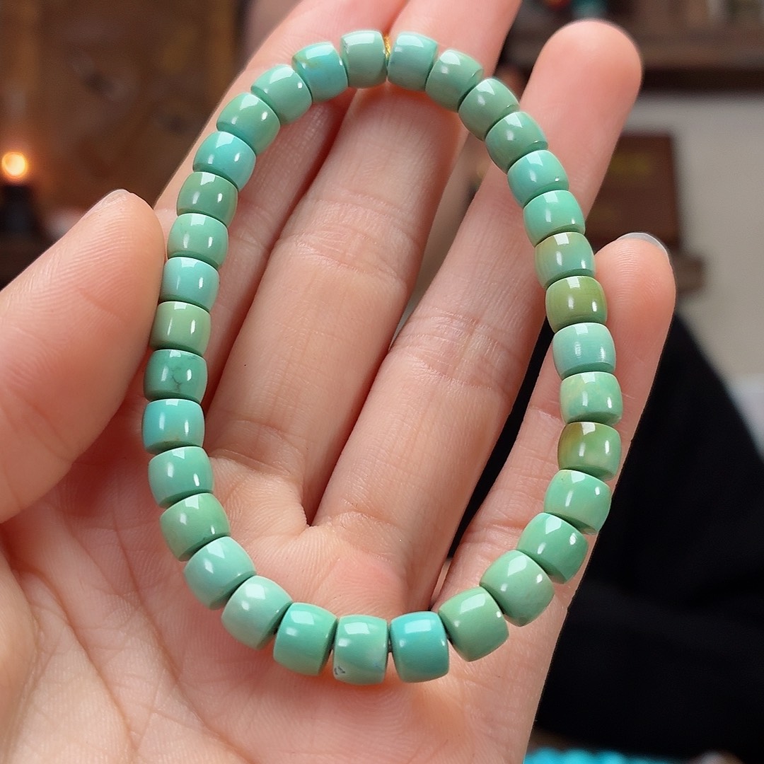 未镶嵌绿松石珠宝奇石美*