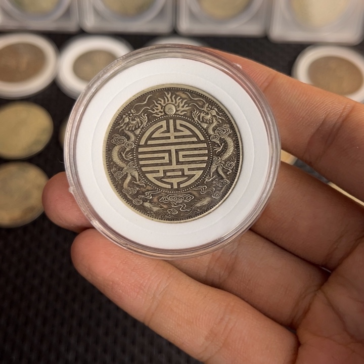 金属大头龙洋船洋工艺品