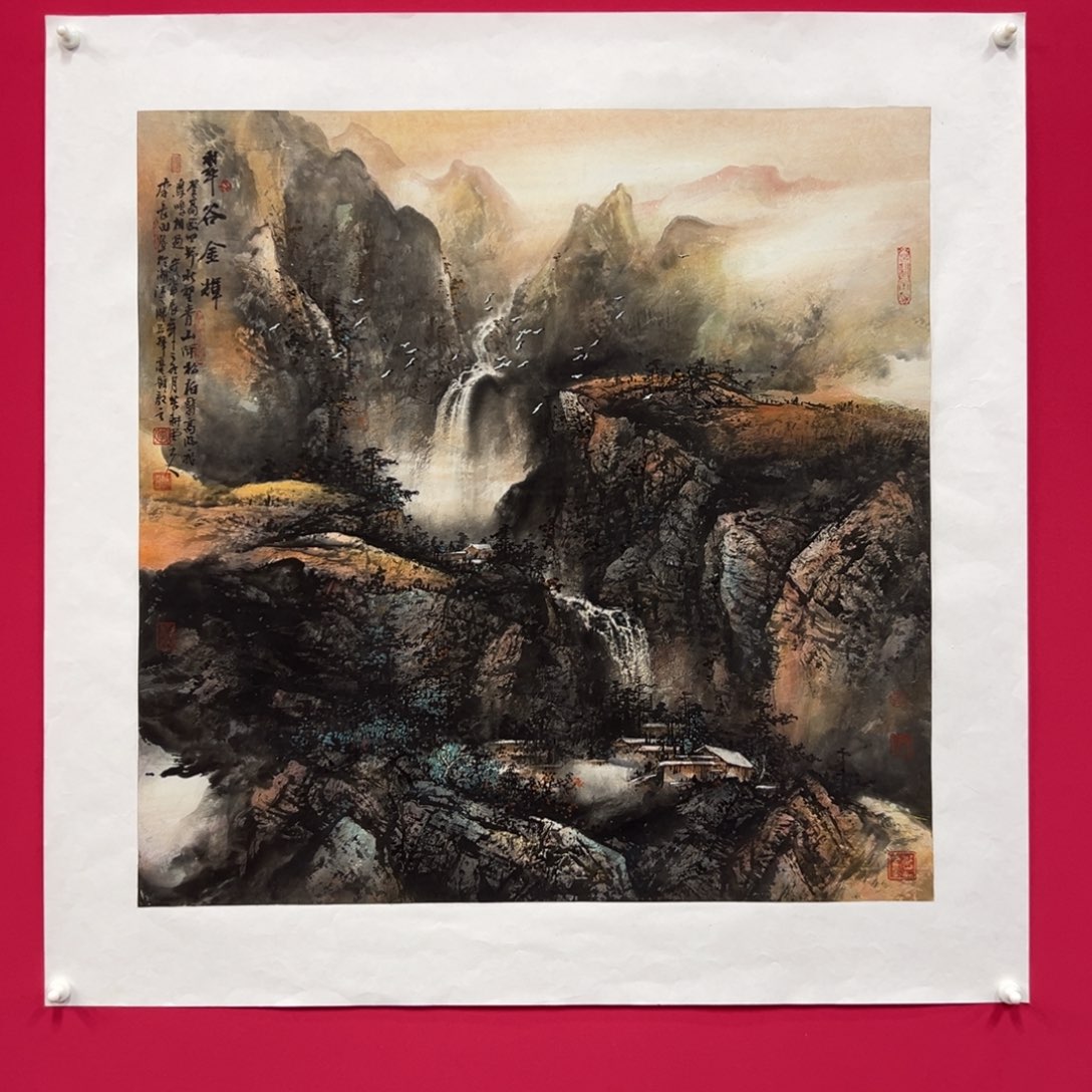 国画李李长田老师作品欣赏