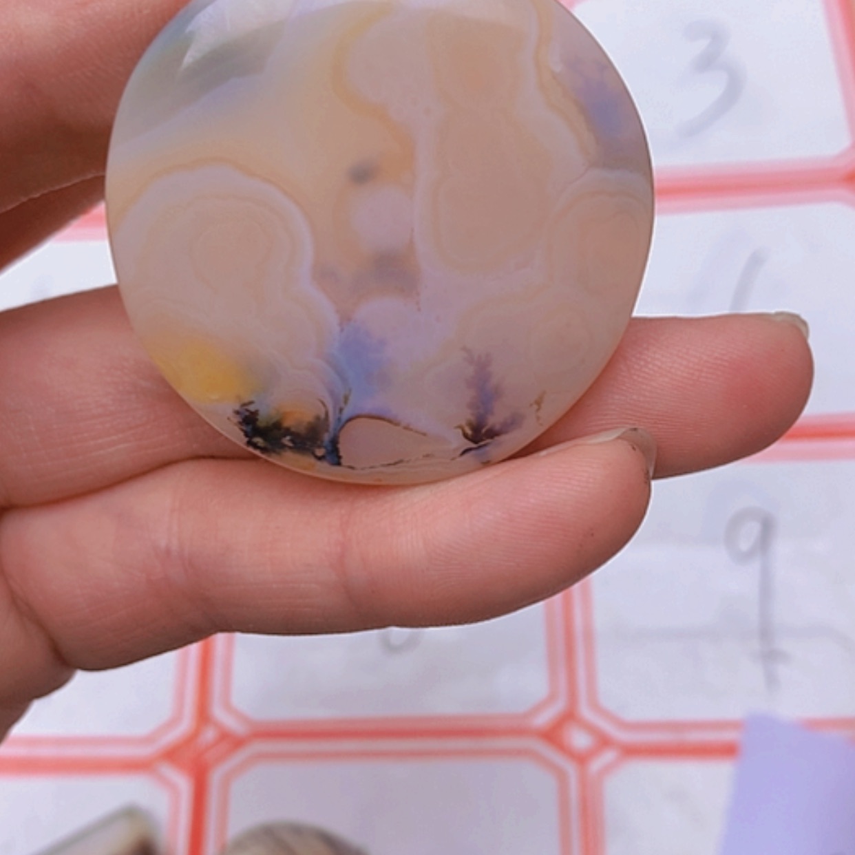 【闪购商品】玛瑙/玉髓珠宝奇石未镶嵌浪**河