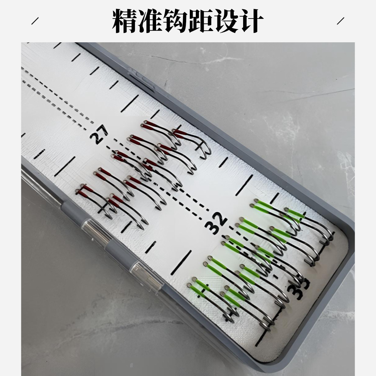 罗非袖无结子线20付钛合金鱼钩强耐磨半碳线超轻钛合金钩条