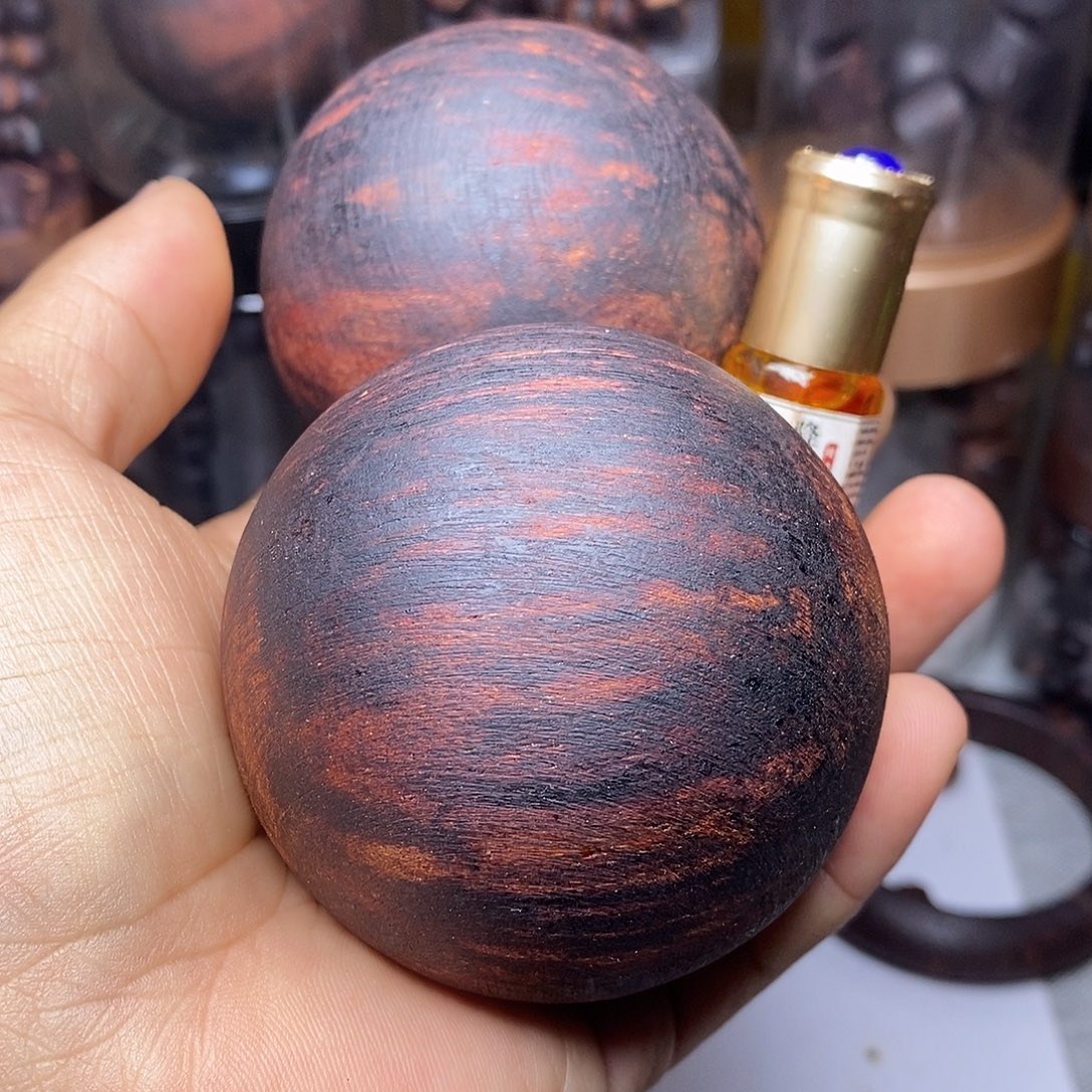 用***1木6.5缅甸小叶降真香保健球