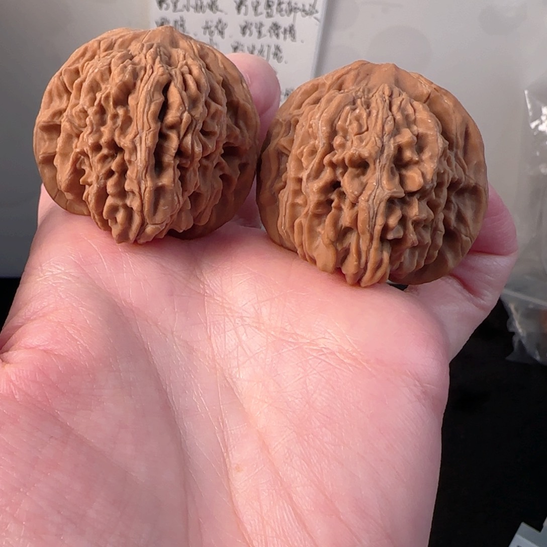 桃核把件蓝**贝楼子全品