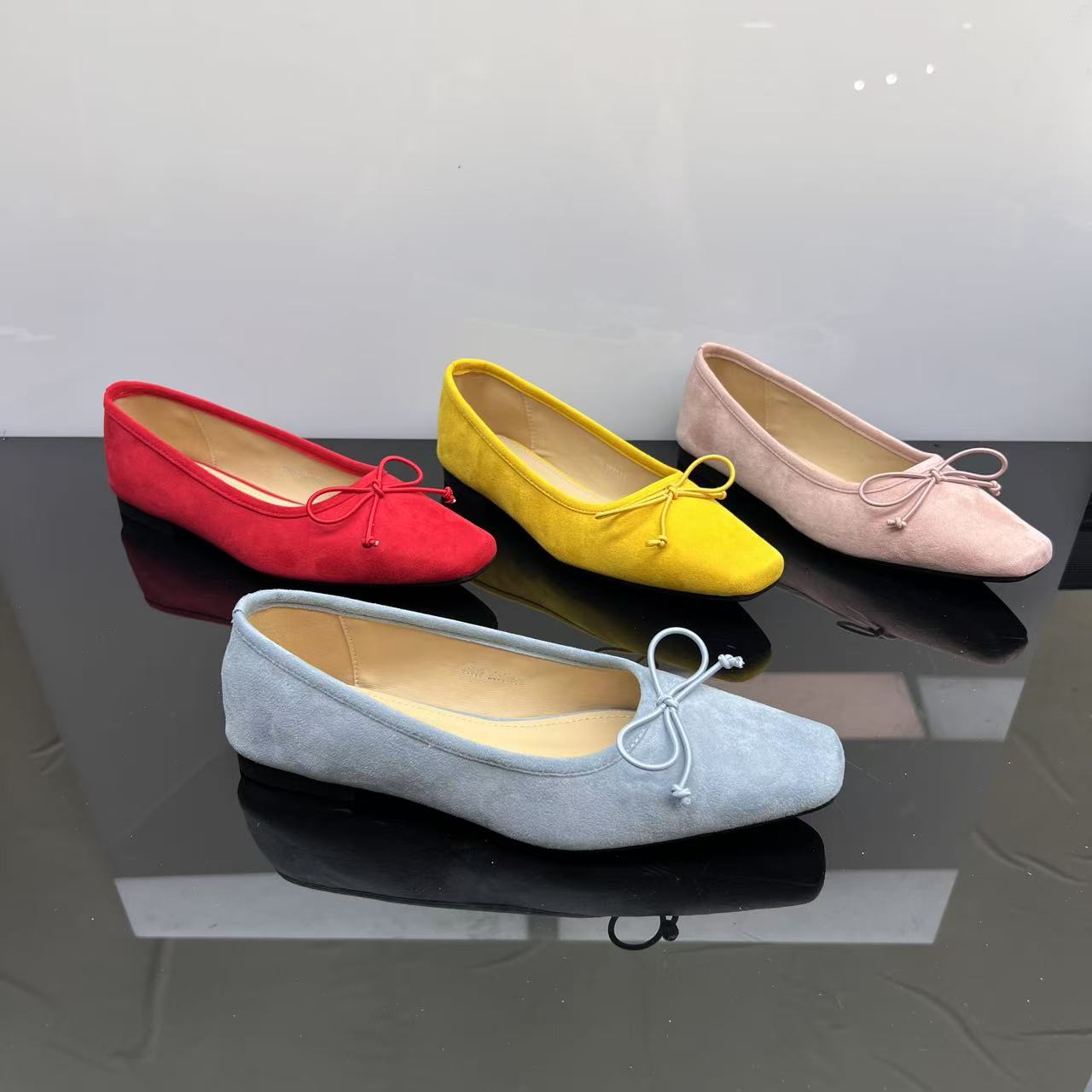 秋季新款粗跟百搭尖头增高浅口低跟休闲单鞋 X 检 5039