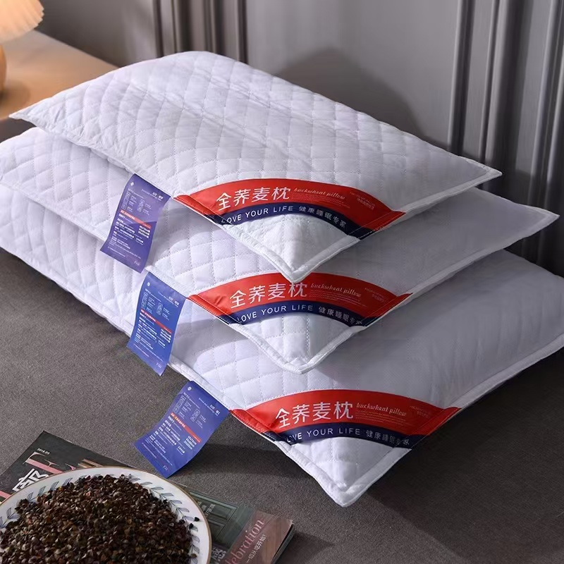 大卖 全荞麦壳枕头 助眠护颈枕单人枕芯 手工装成人家用45cm*70cm