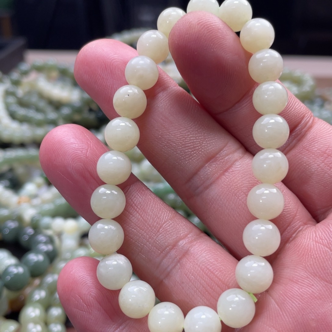 和田玉手链未镶嵌