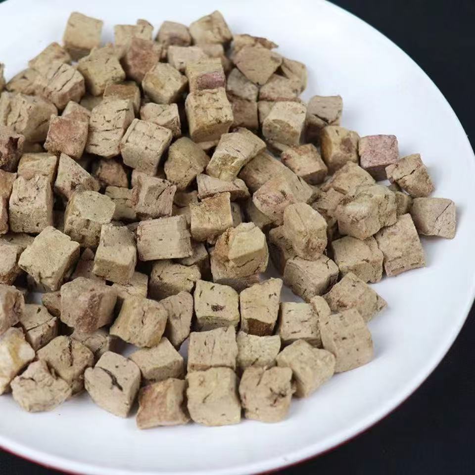 【拌饭神器】冻干鸡肝粒专用发腮鲜肉宠物冻干零食猫咪狗狗增肥