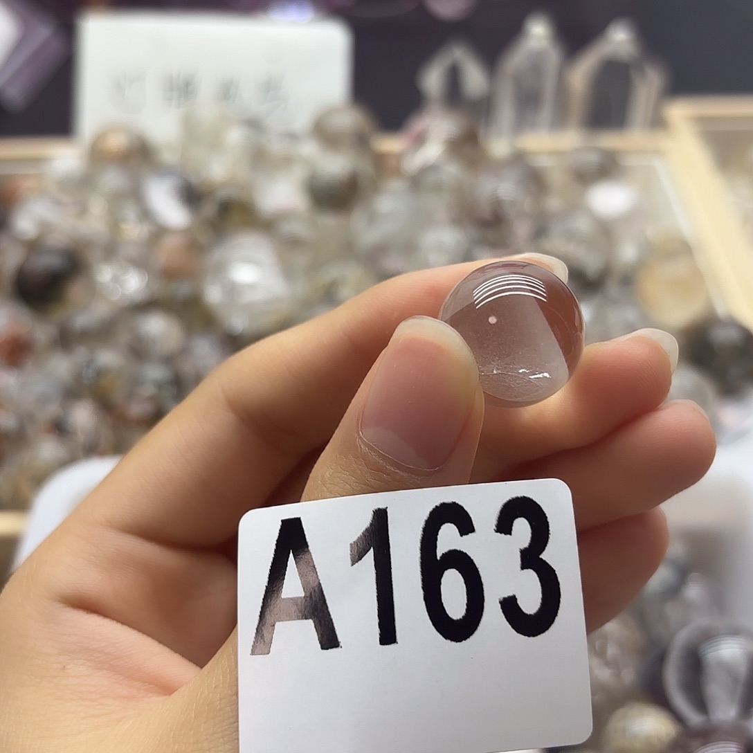 路***9珠宝半成品水晶未镶嵌163