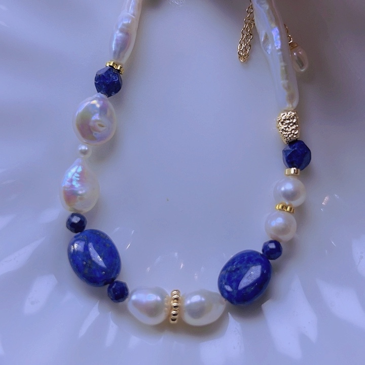 淡水珍珠手绳合金