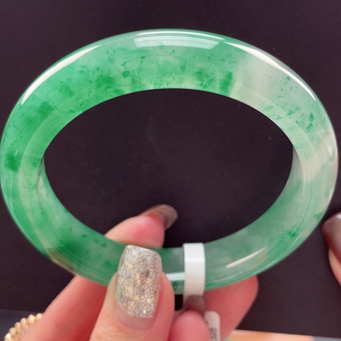 石英质玉未镶嵌手镯58-59