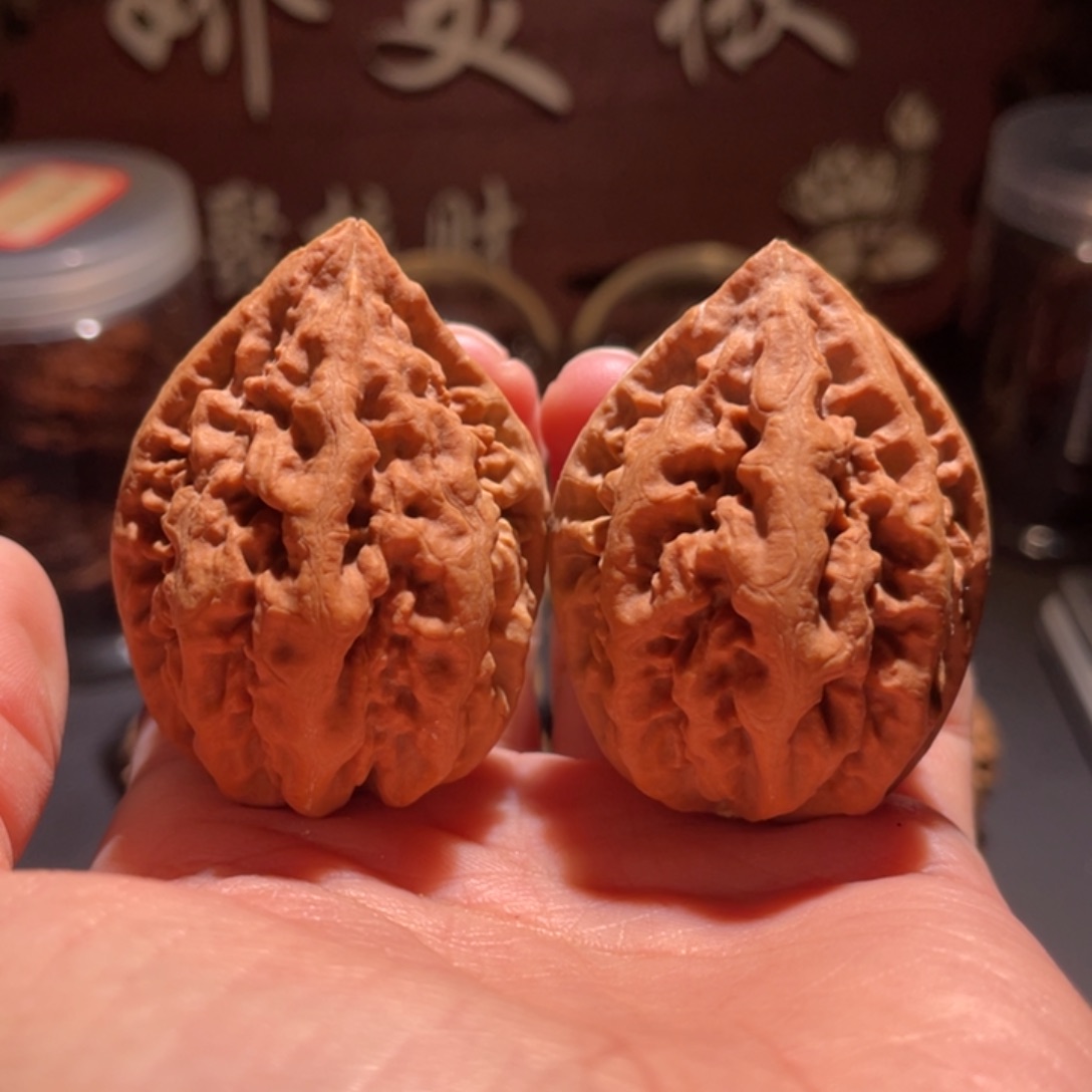 文玩核桃吊坠老树龙纹6