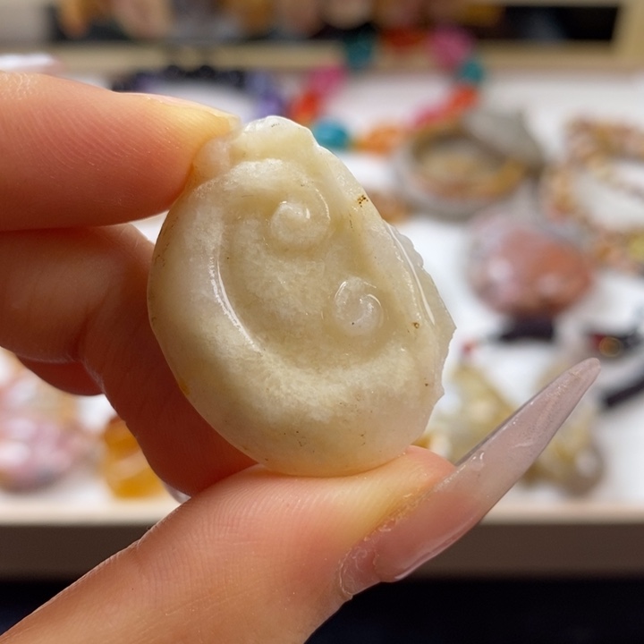 硅化玉颈饰未镶嵌5号链接