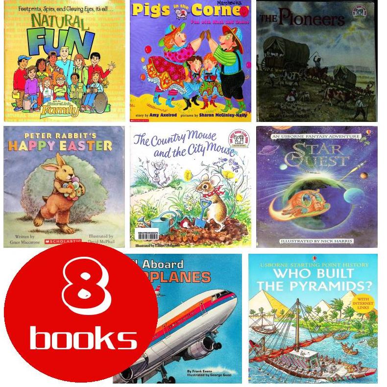 英文原版绘本8本93251018027