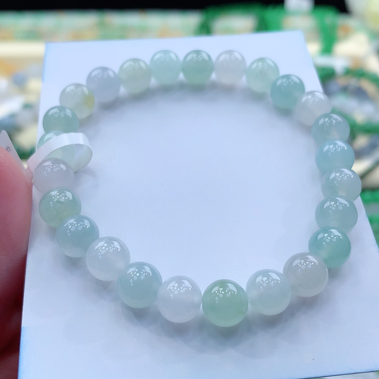 【闪购商品】翡翠颈饰未镶嵌缅甸天然a货翡翠