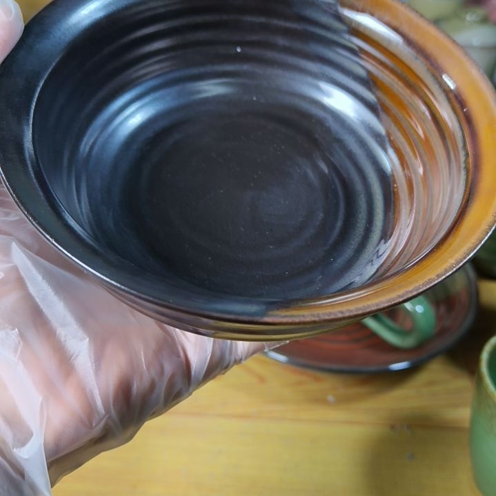 盘磁州窑五厂盘碗壶杯