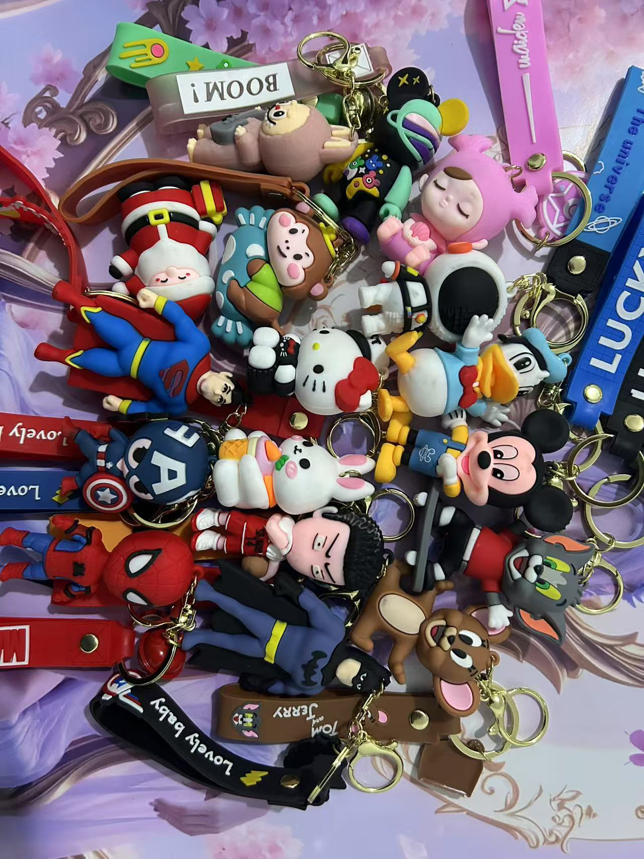 {楼王争霸}卡通动漫钥匙扣挂件摆件