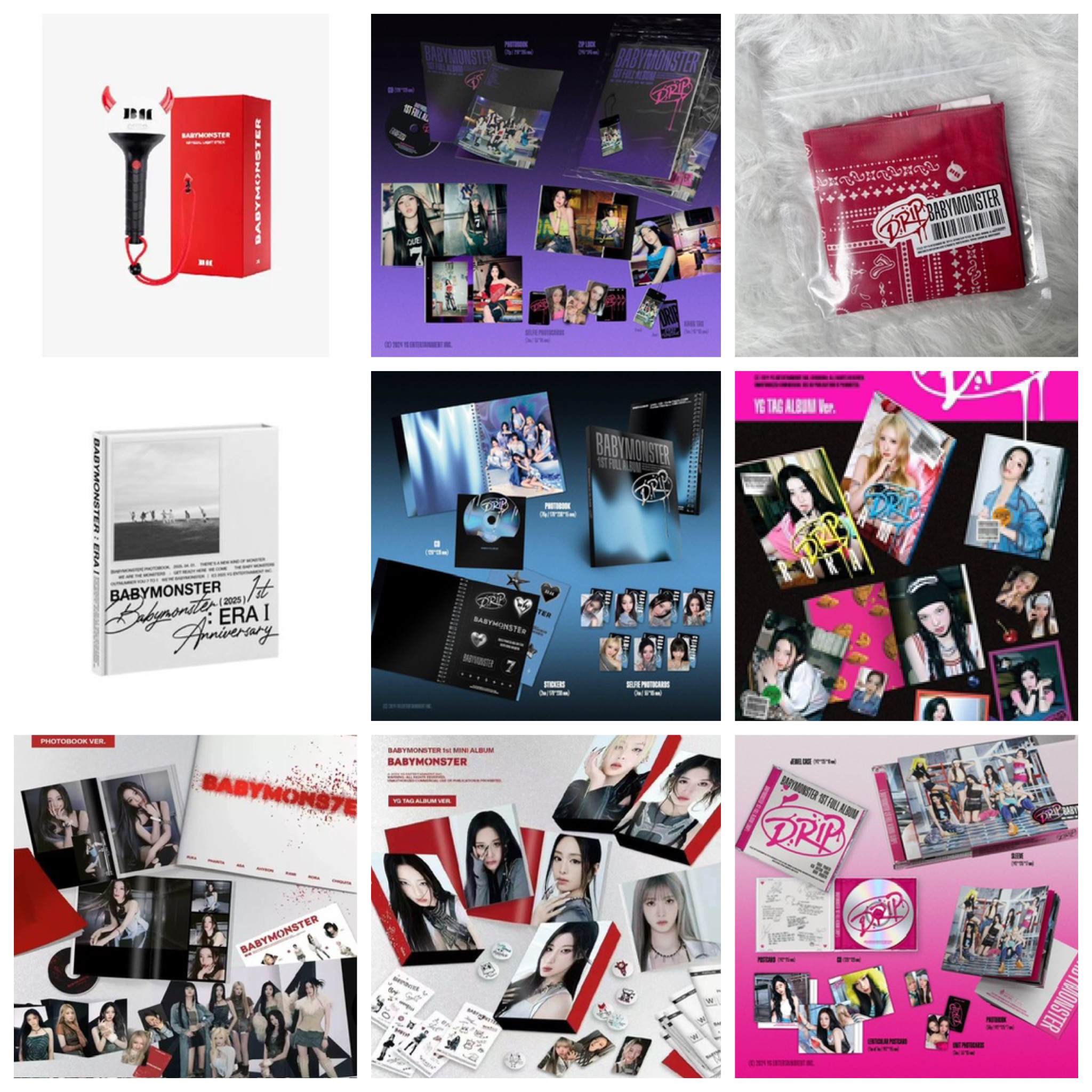 现货宝怪 BABYMONSTER 正规1辑 专辑合集