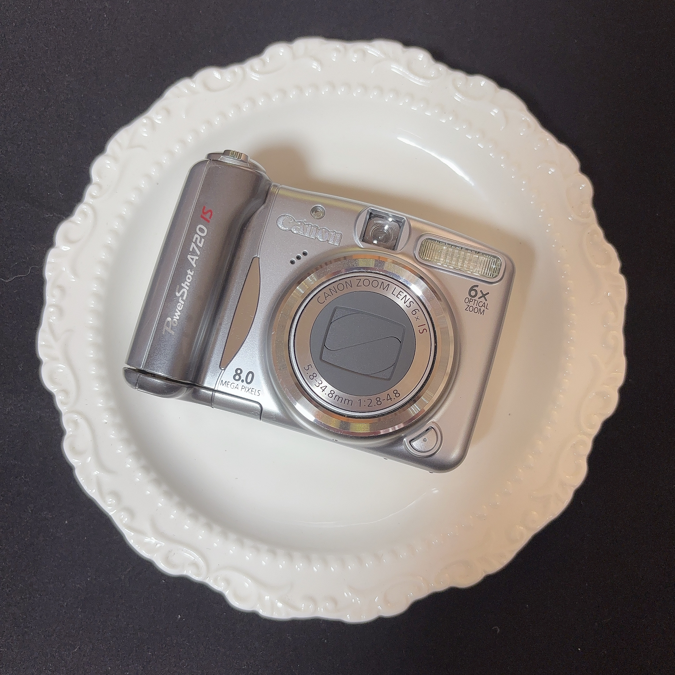 9新 Canon/佳能 A720IS沈月同款冷白皮800万像素六倍光学变焦