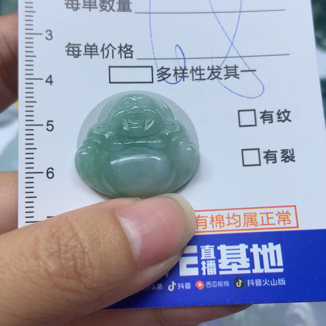 翡翠颈饰未镶嵌天然翡翠