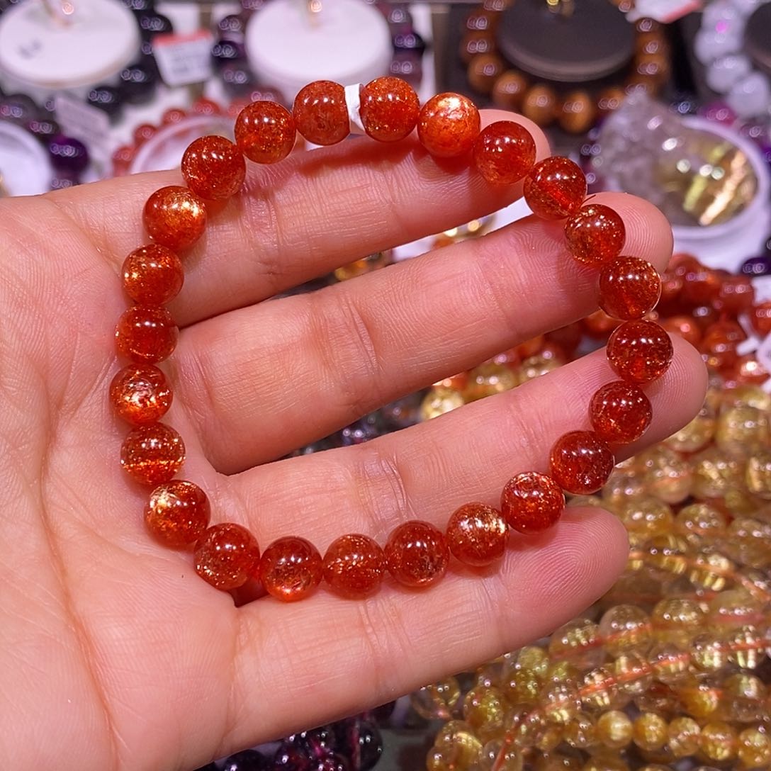 未镶嵌手链日光石金太阳8