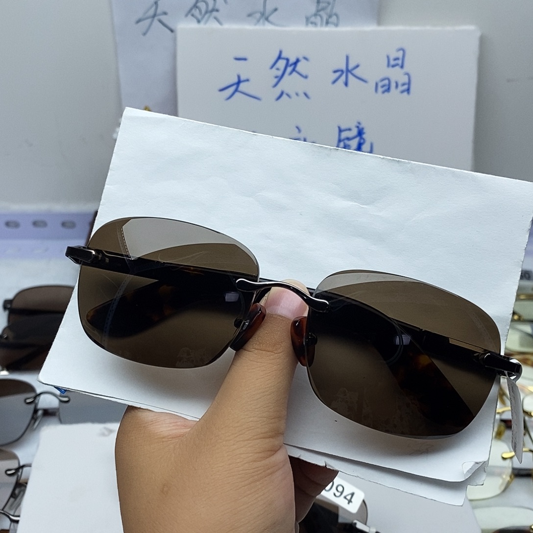 顺***畅分体式高档水晶眼镜008K