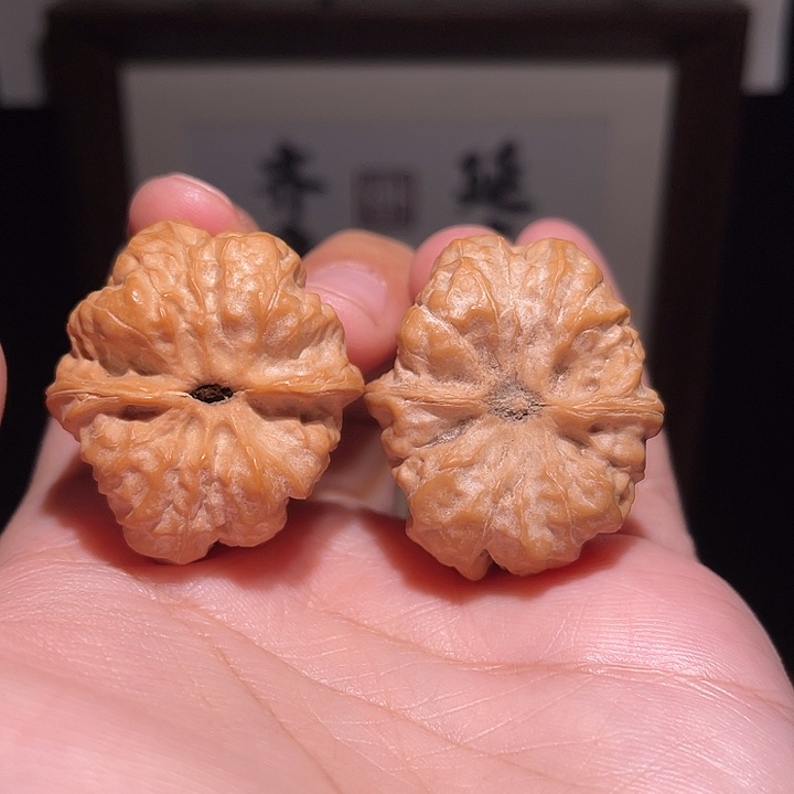 人***情核桃手串/手链蛤蟆头  