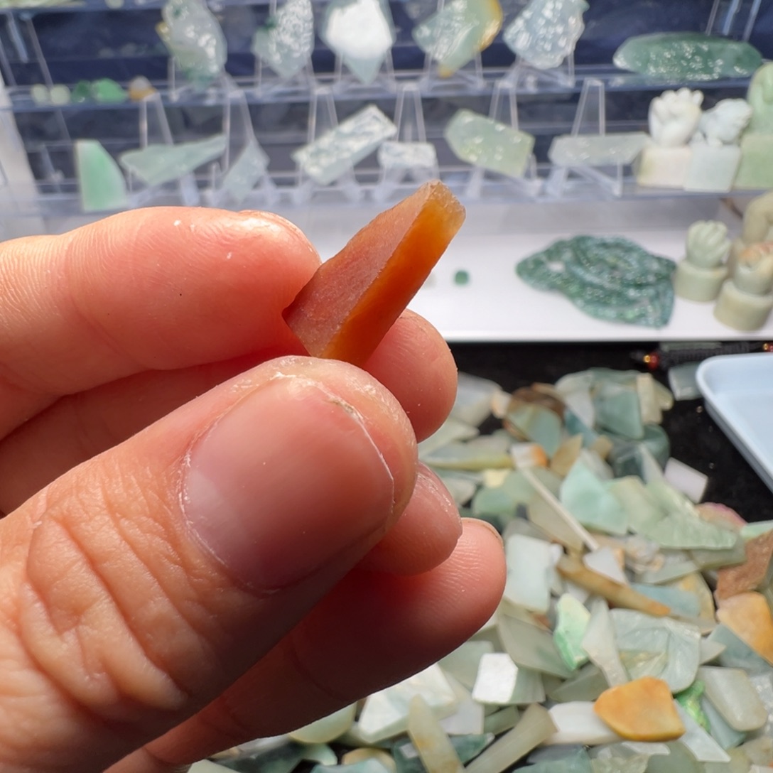 翡翠裸石缅甸翡翠A货