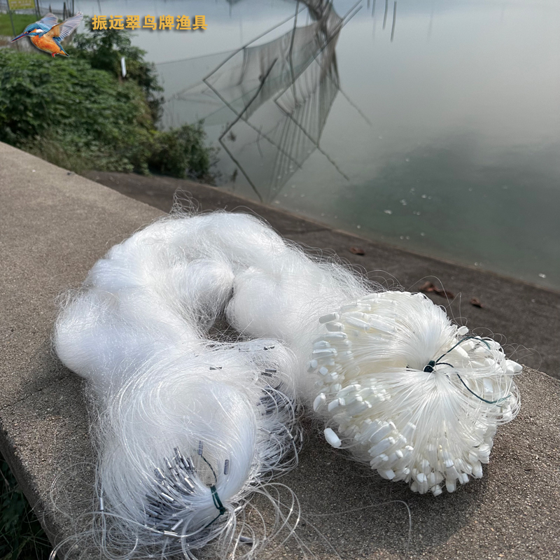 小外套7-12指1米高到2米非加重胶丝纲沉网内网柔丝下网不适合流水