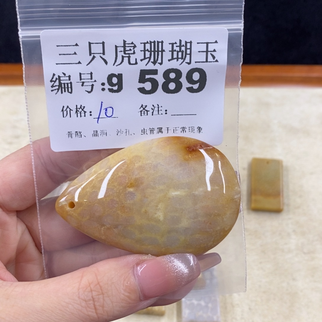 硅化珊瑚（珊瑚玉）未镶嵌1静**开