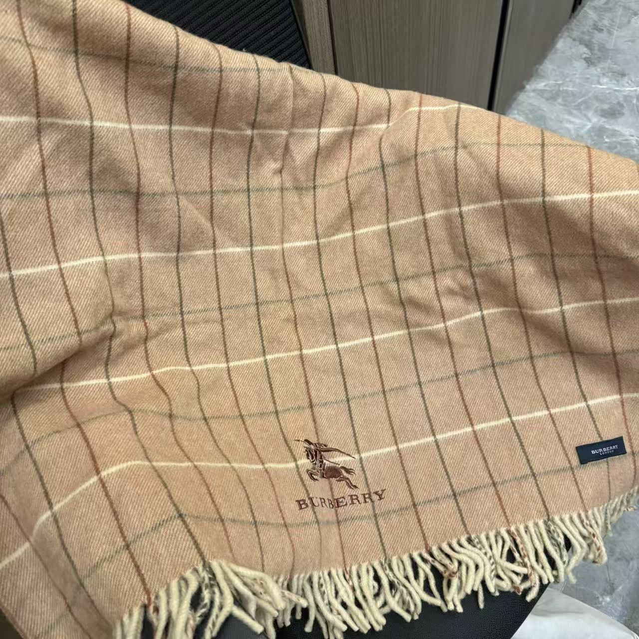 95新 BURBERRY/博柏利 乱乱子中古/围巾/93023