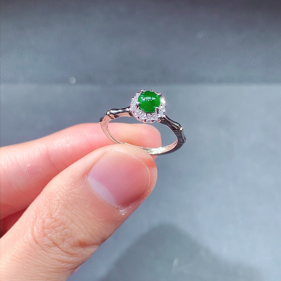 未镶嵌戒指翡翠翡翠