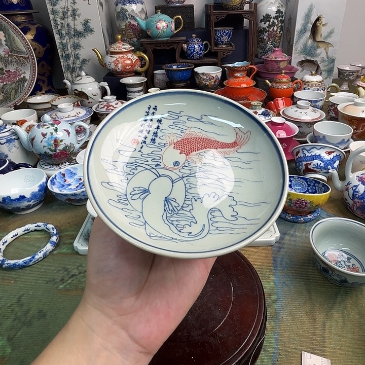 摆件景德镇陶瓷老厂瓷39