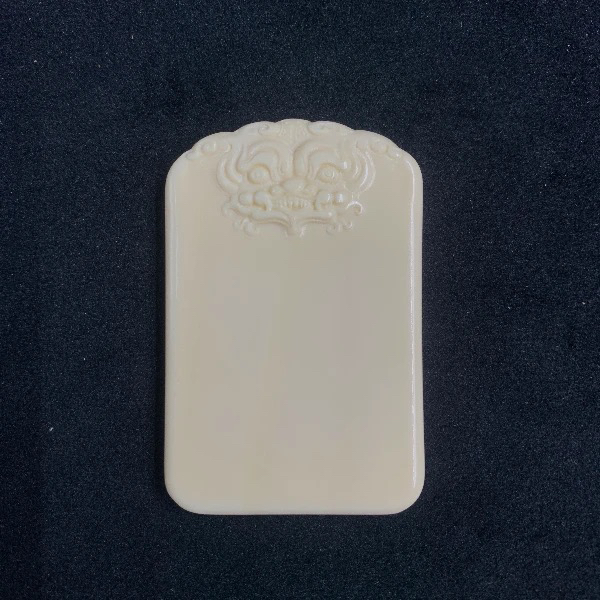 D1126天然猛犸牙无事牌 支持鉴定 假一罚四