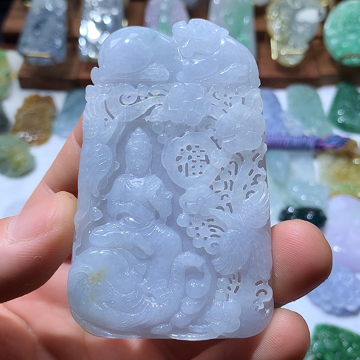 翡翠吊坠(不含链)未镶嵌浩*仪