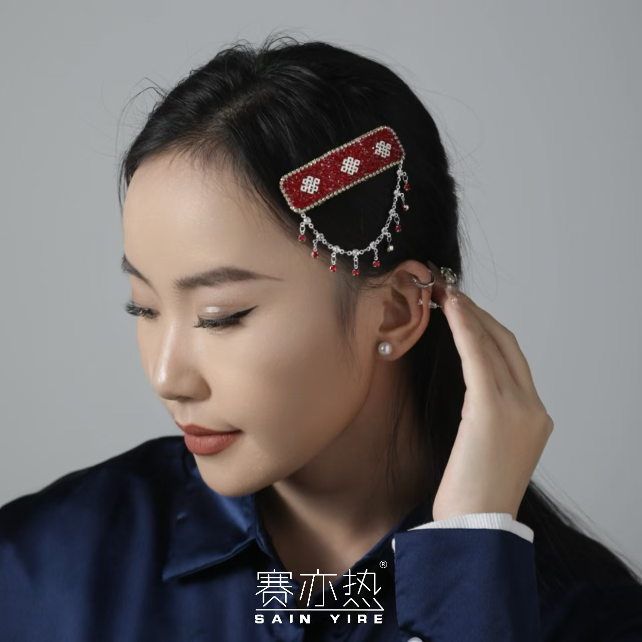 【赛亦热】新年红系列发卡（17）